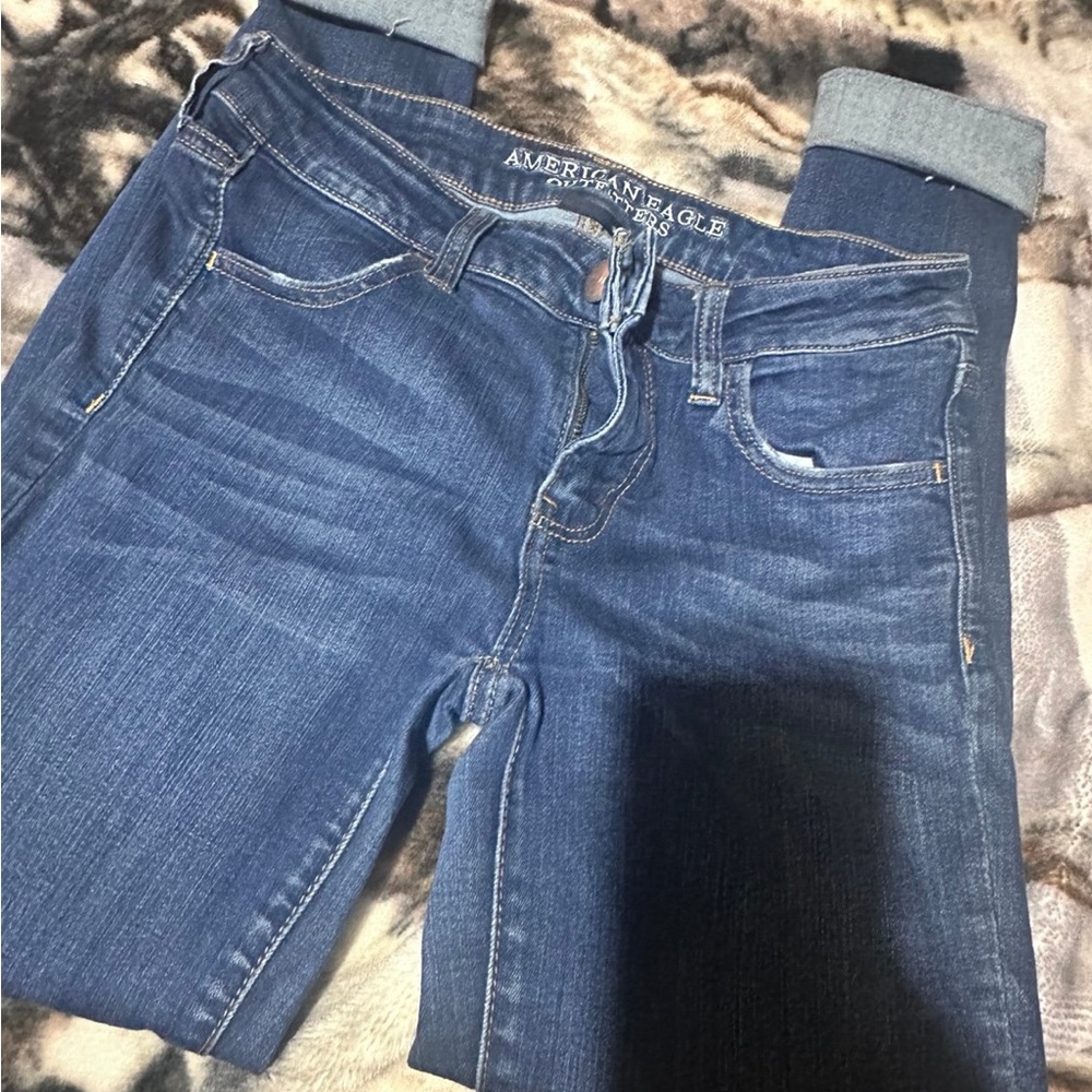 American Eagle Outfitters Women's Cropped Denim Jeans